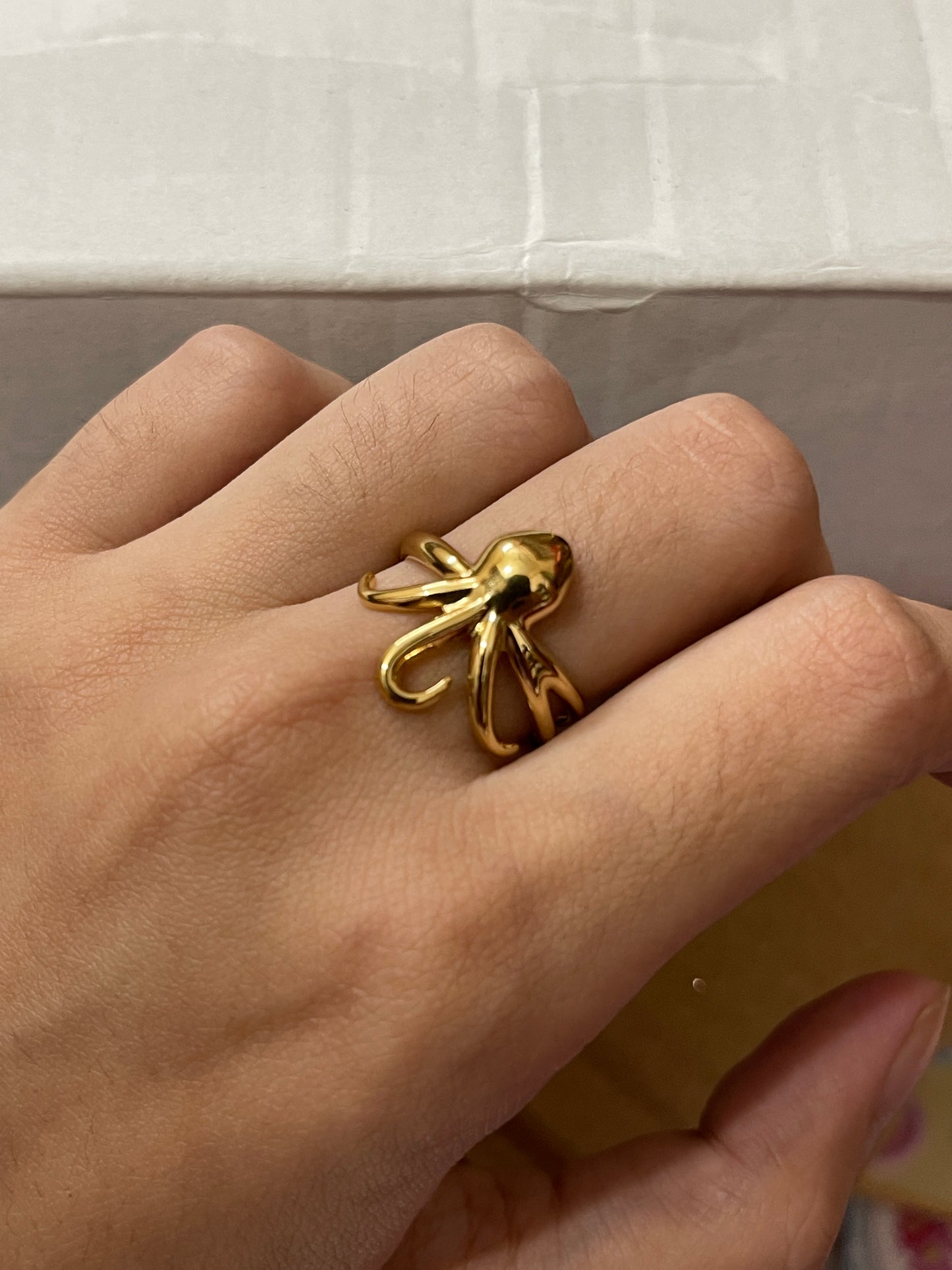 Stainless Steel Ring 008 (Golden)