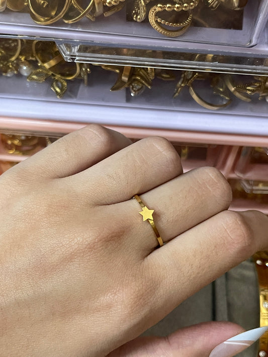 Stainless Steel Ring 029 (Star)