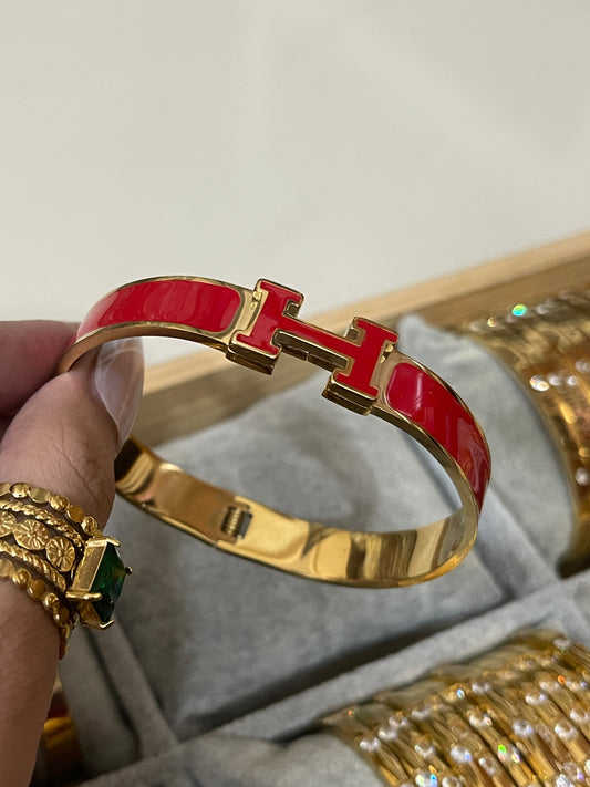 Hermes Bangle Red