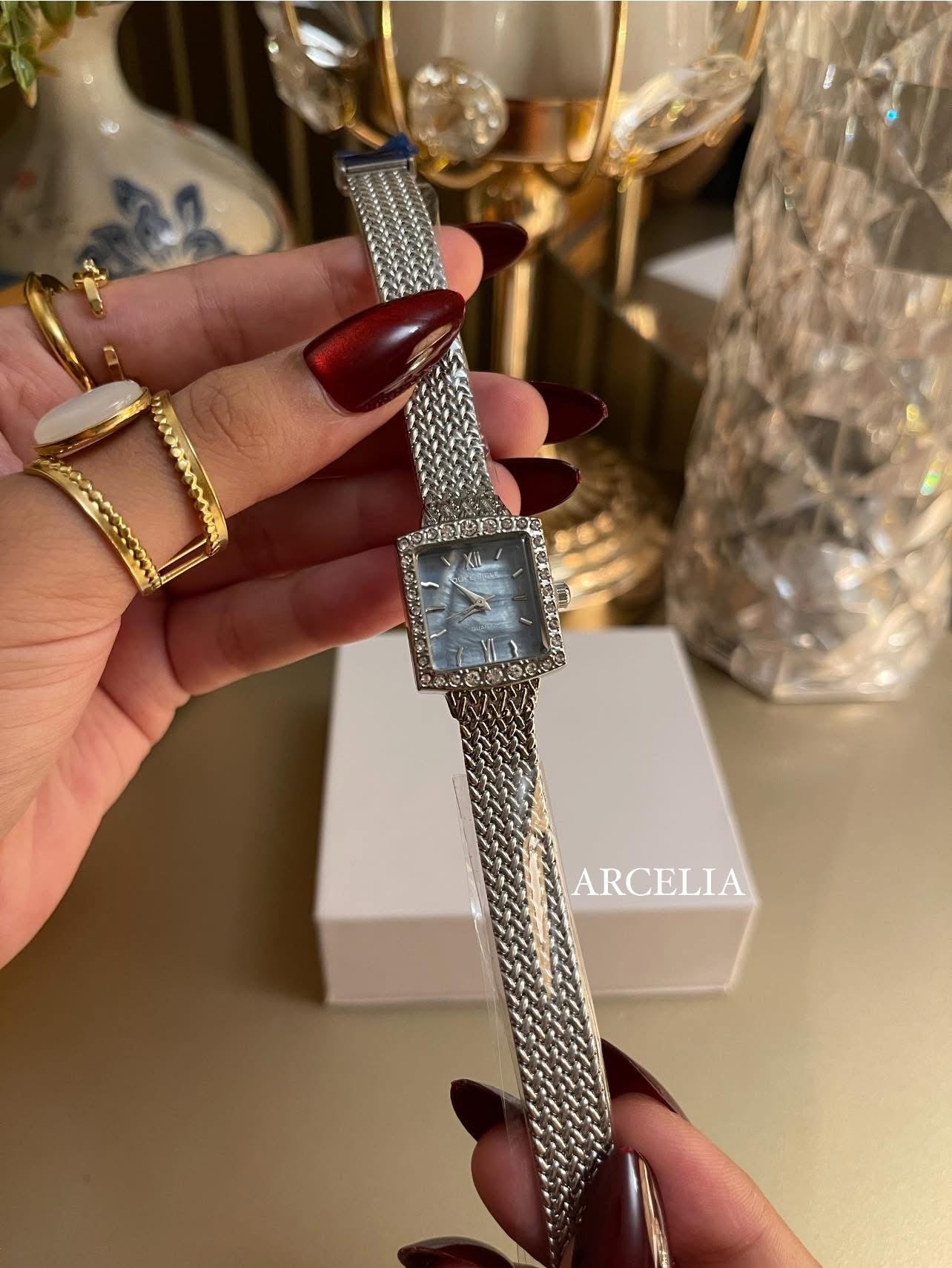 Stainless Steel Watch (Silver)