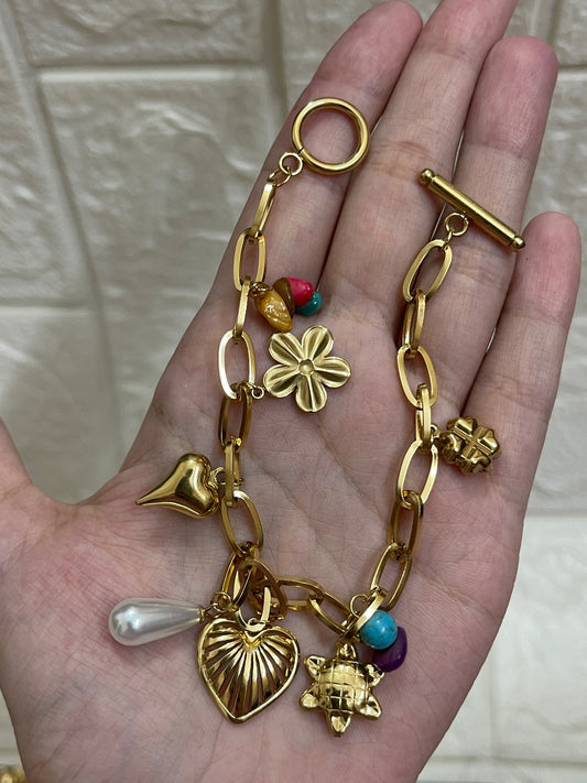Evelina Charm Bracelet