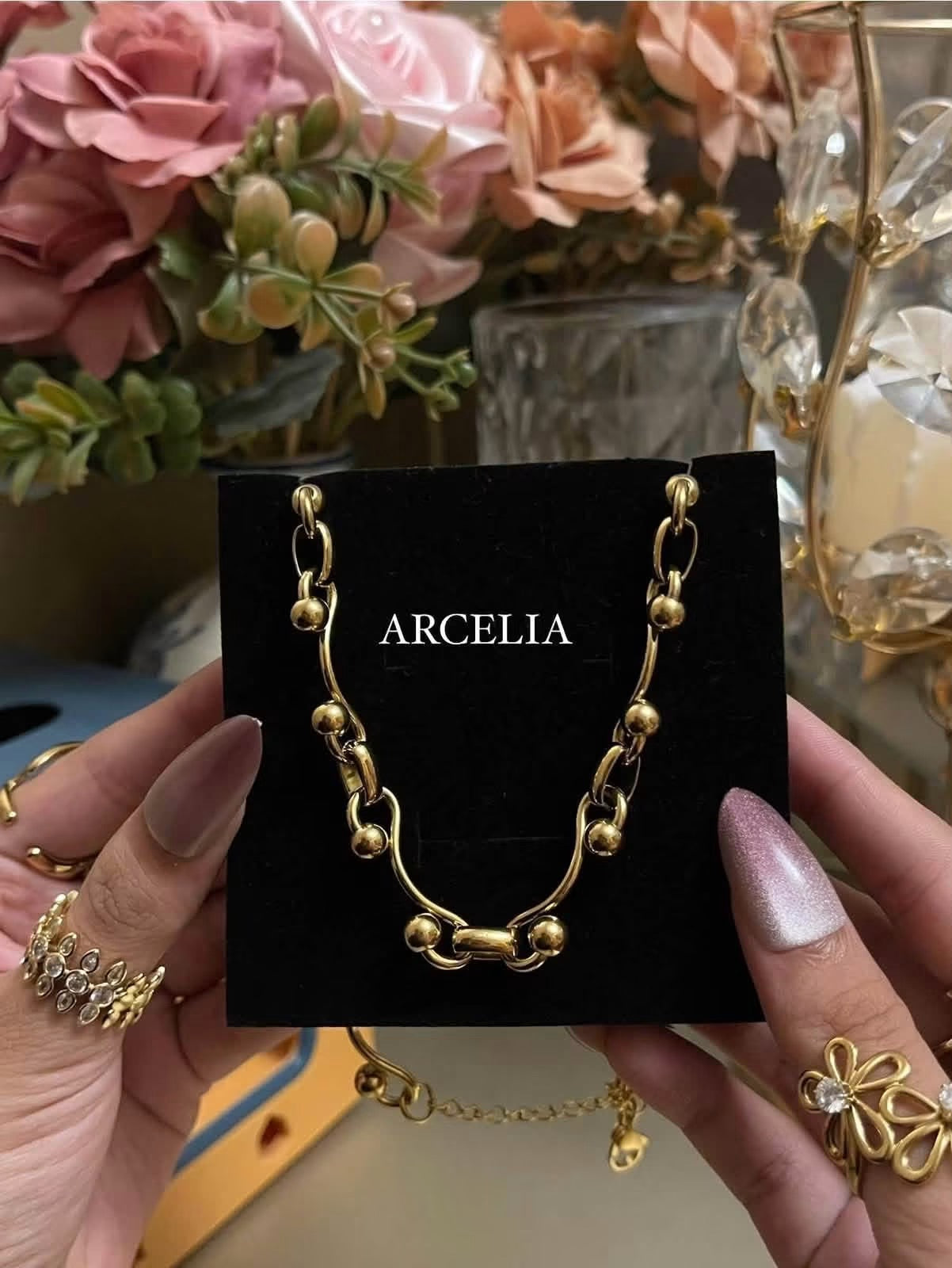Spiral necklace