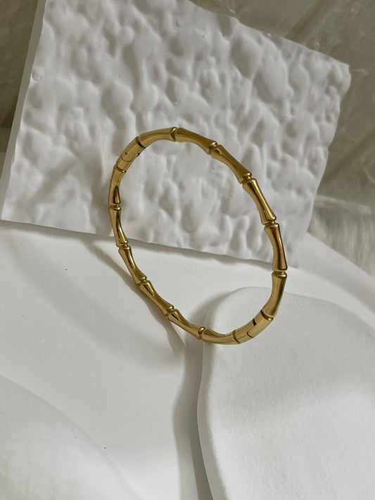 Bamboo Bangle Golden