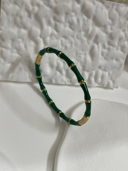 Bamboo Bangle Green