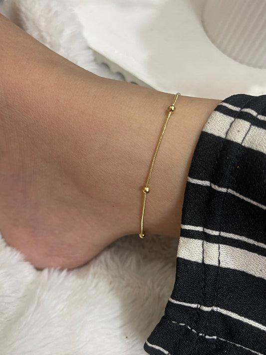 Zinnia Anklet