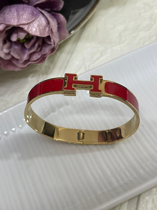 Hermes Bangle Red