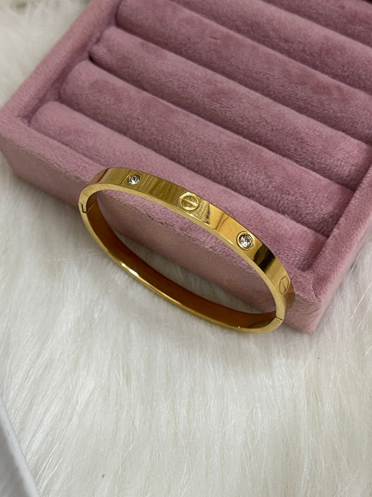Half Stone Cartier Bangle