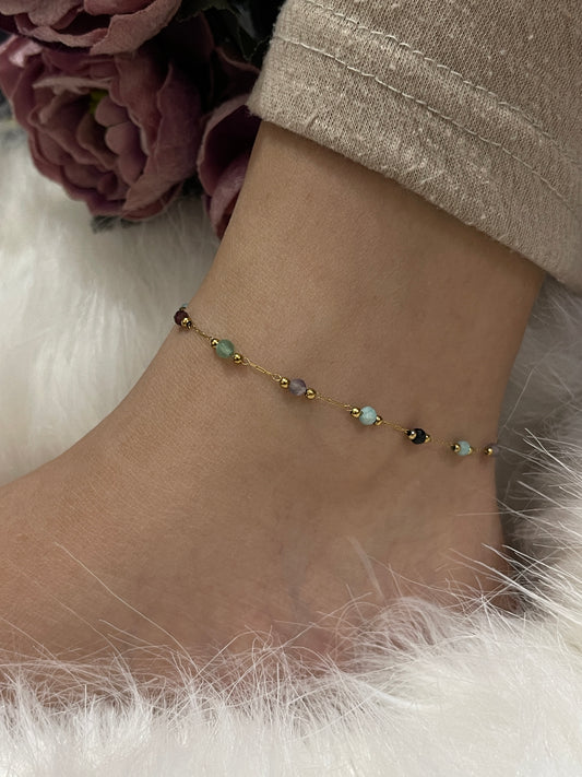 Poppy Anklet