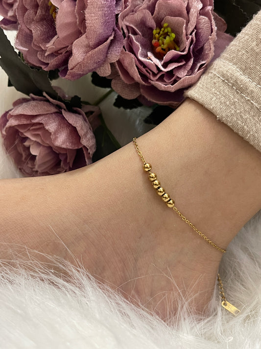 Peony Anklet