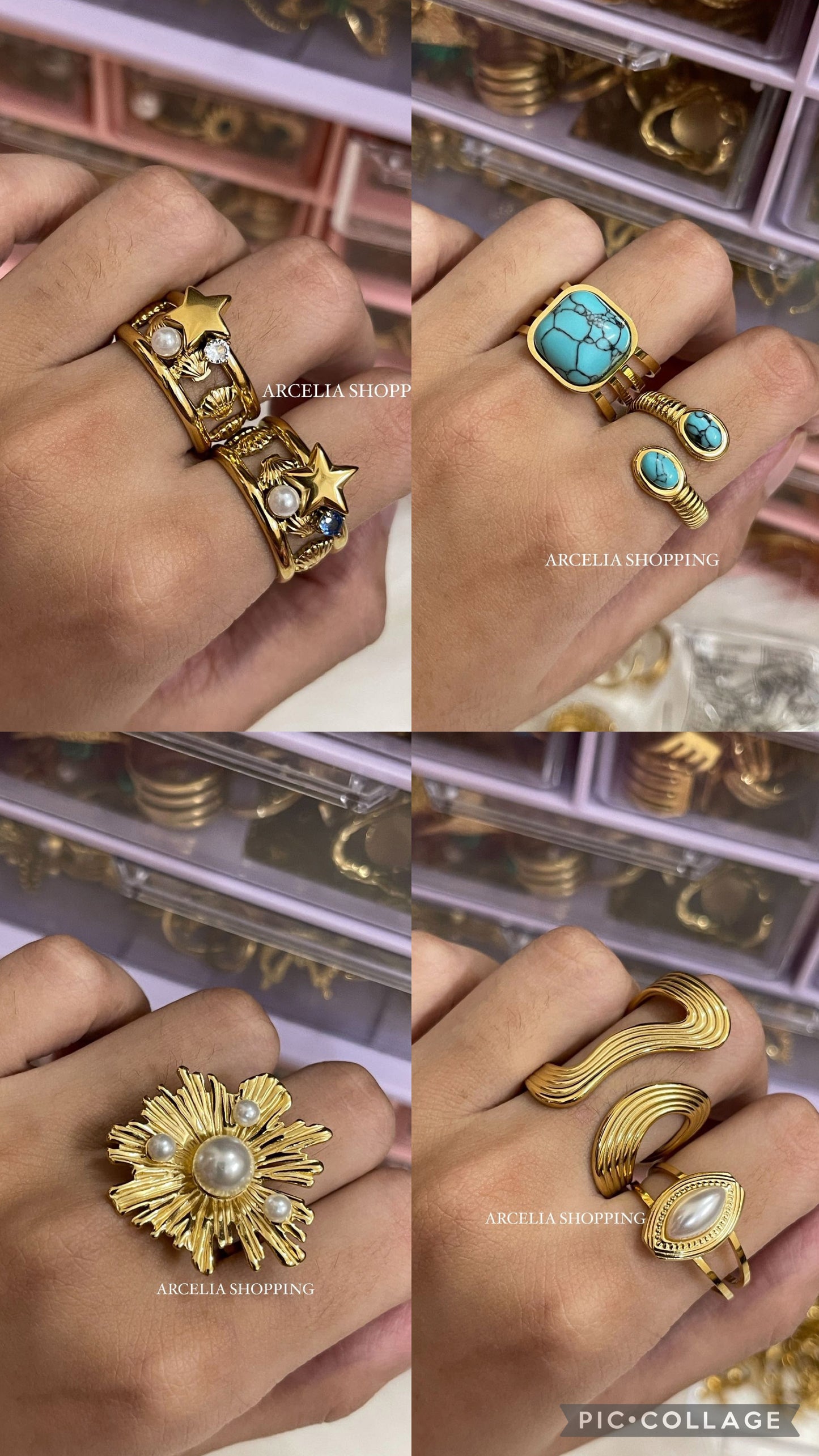 Stainless steel rings