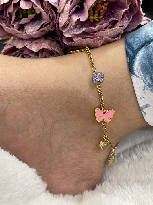 Dahlia Anklet