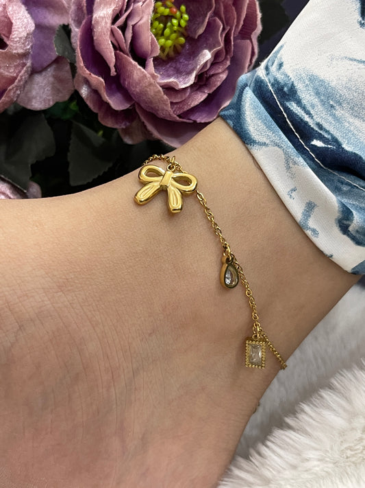 Poppy Anklet